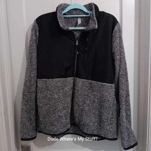 RBX - FUZZY FLEECE JACKET - FULL ZIPPER - ADULT SIZE XL - SEE SIZES